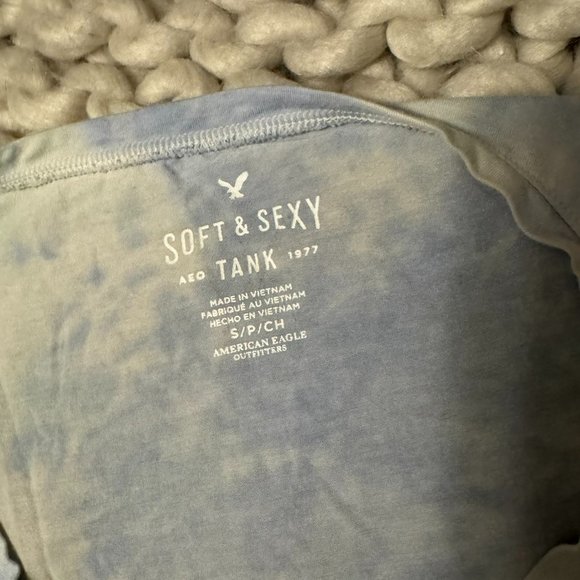 American Eagle Soft & Sexy tank top, tie dye - small - Picture 2 of 2